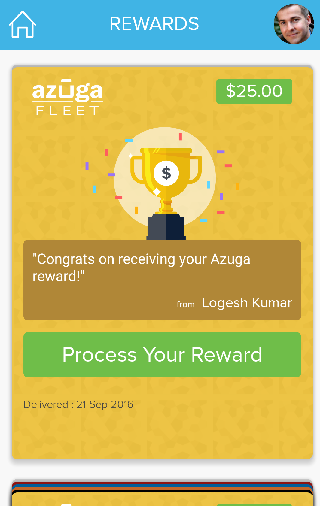 How Do I Claim A Reward Azuga Knowledge Base