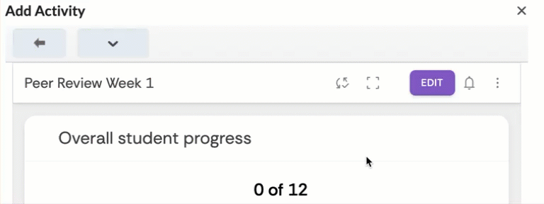 GIF of selecting EDIT then SAVE