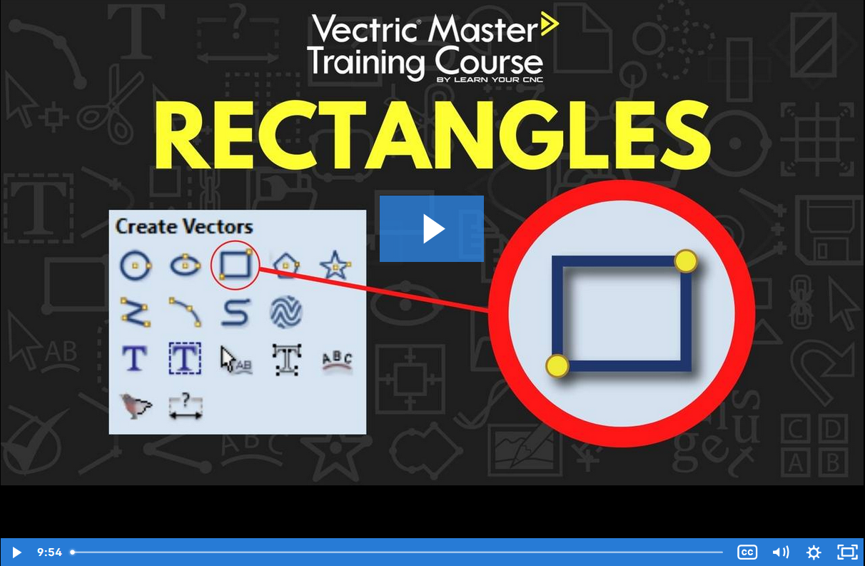 Draw Rectangle Learn Your CNC Help Center