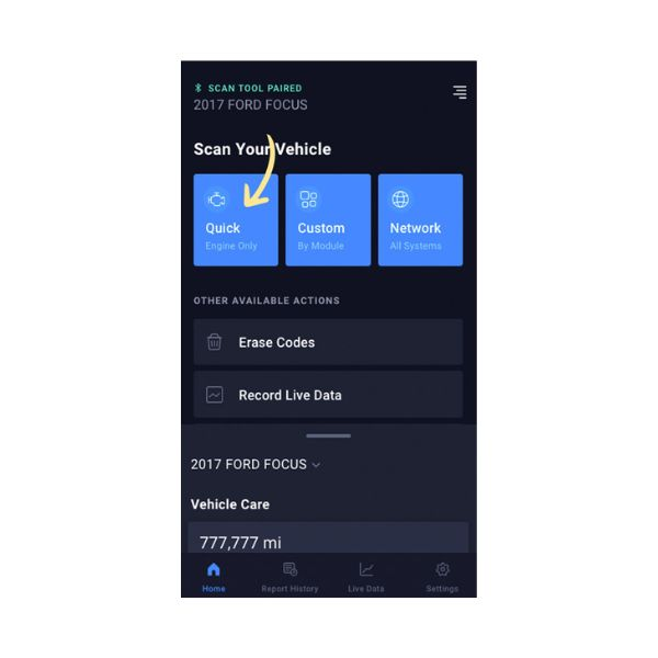 Innova 1000 How to check your LED Readiness for Emissions Testing
