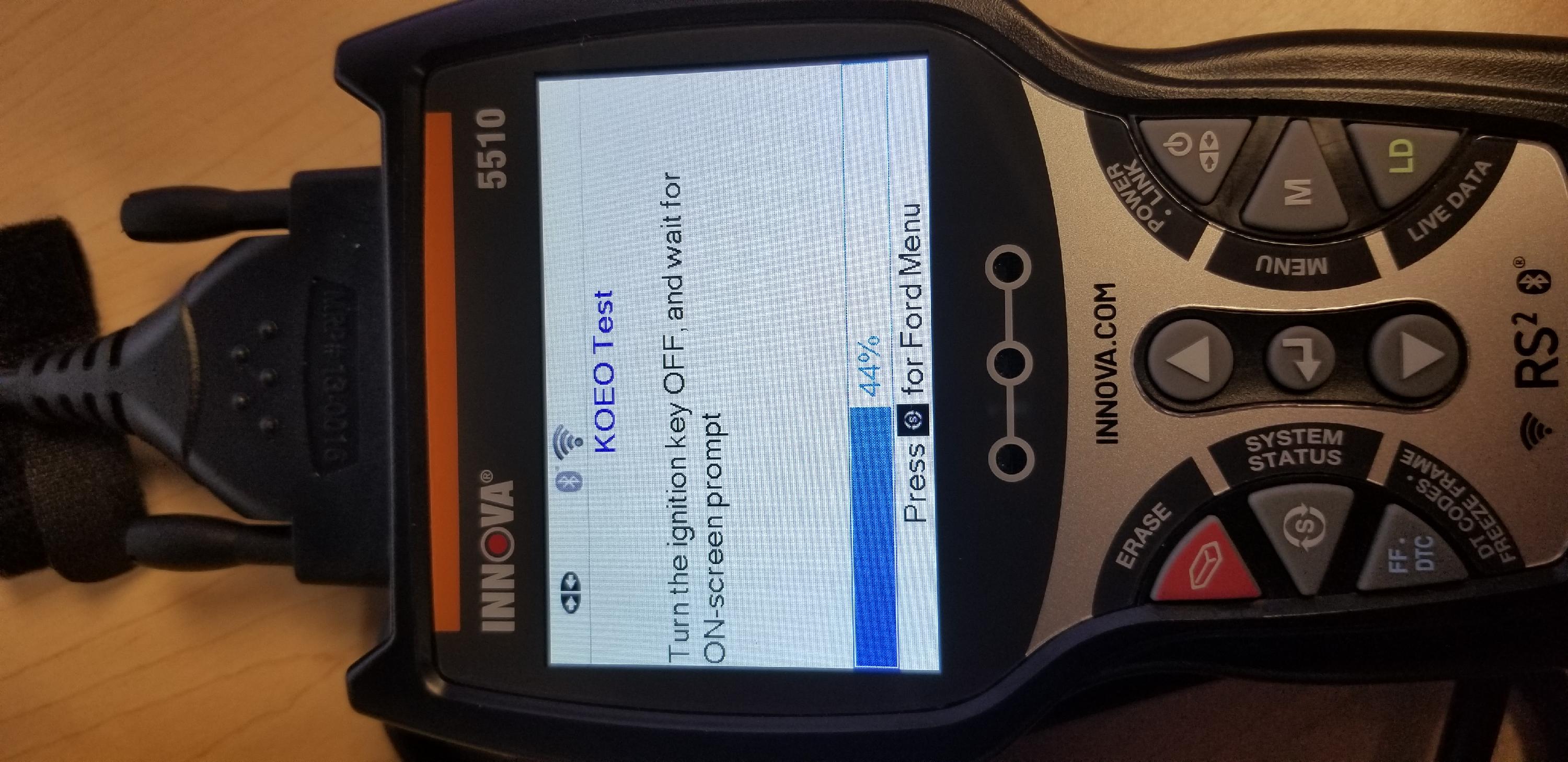 Innova 5510 How to read an OBD1 Ford vehicle Innova Electronics