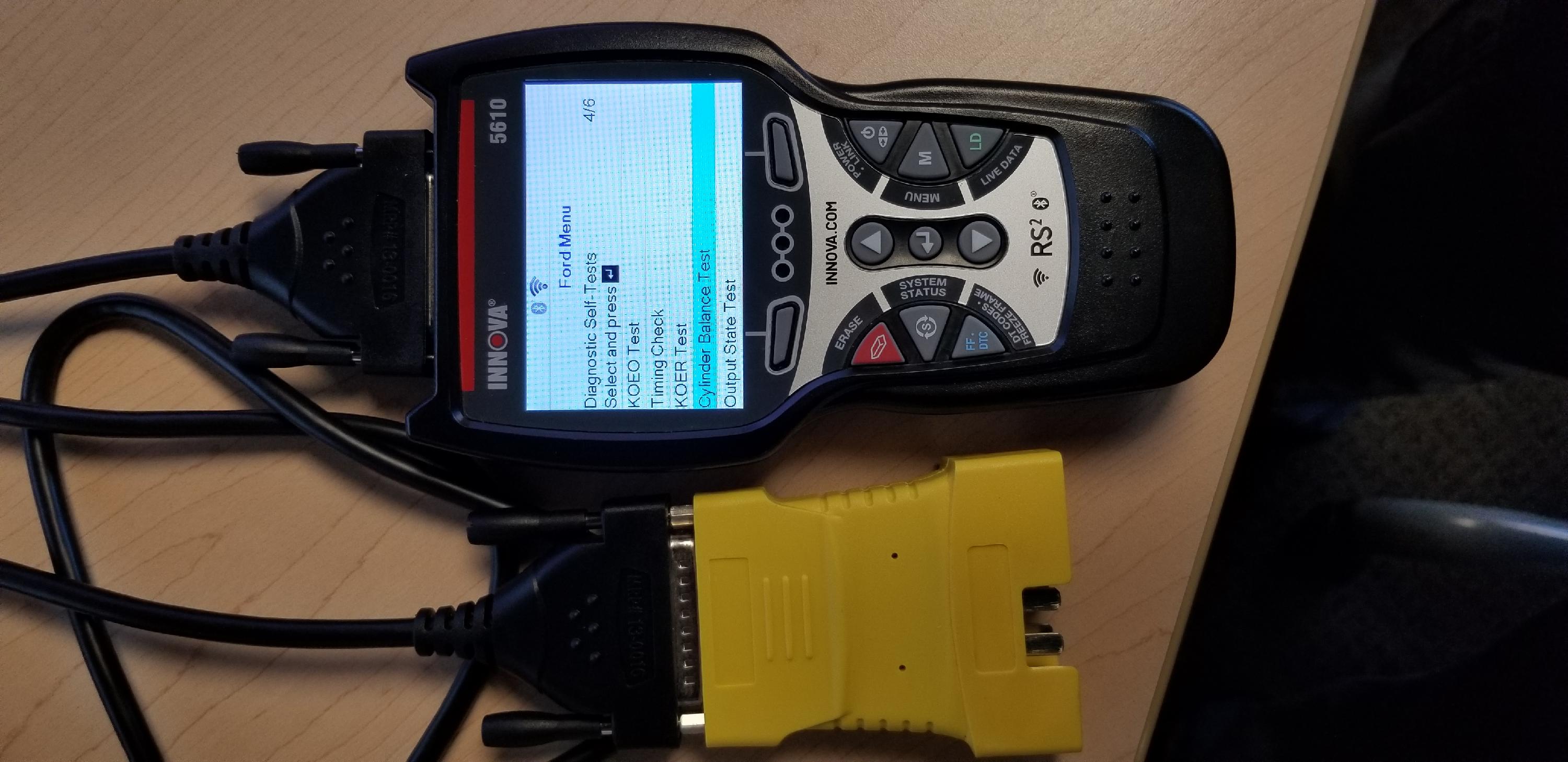 Innova 5610 How to read an OBD1 Ford vehicle Innova Electronics