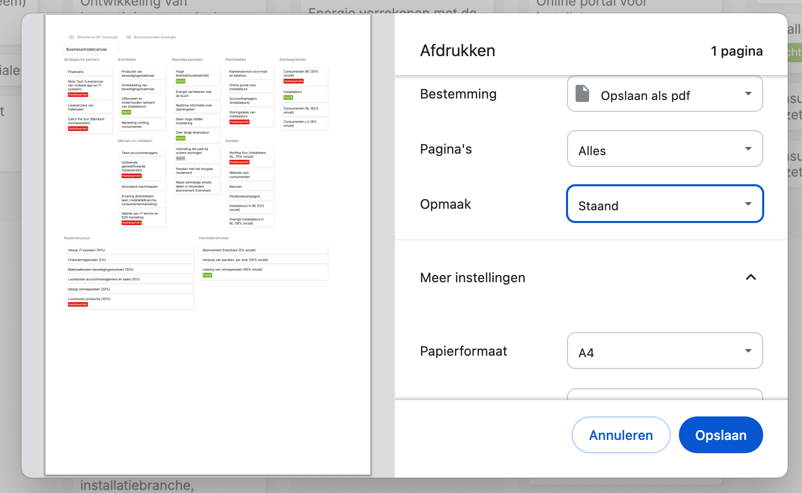 Print de brainstorm of download als pdf