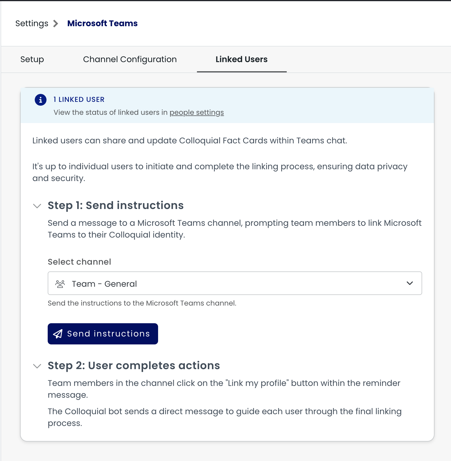 Microsoft Teams: Adding channels and users - Colloquial Support