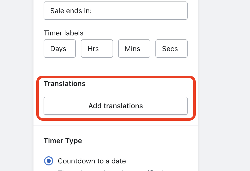 How to Translate the Countdown Timer Essentials Knowledge Base