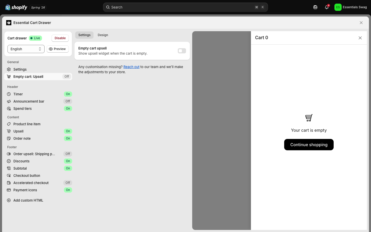 Choosing specific products or automated recommendations