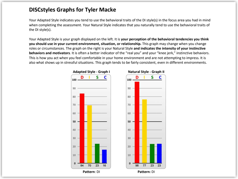 DISC Assessments Preview LeadFirst Help Center