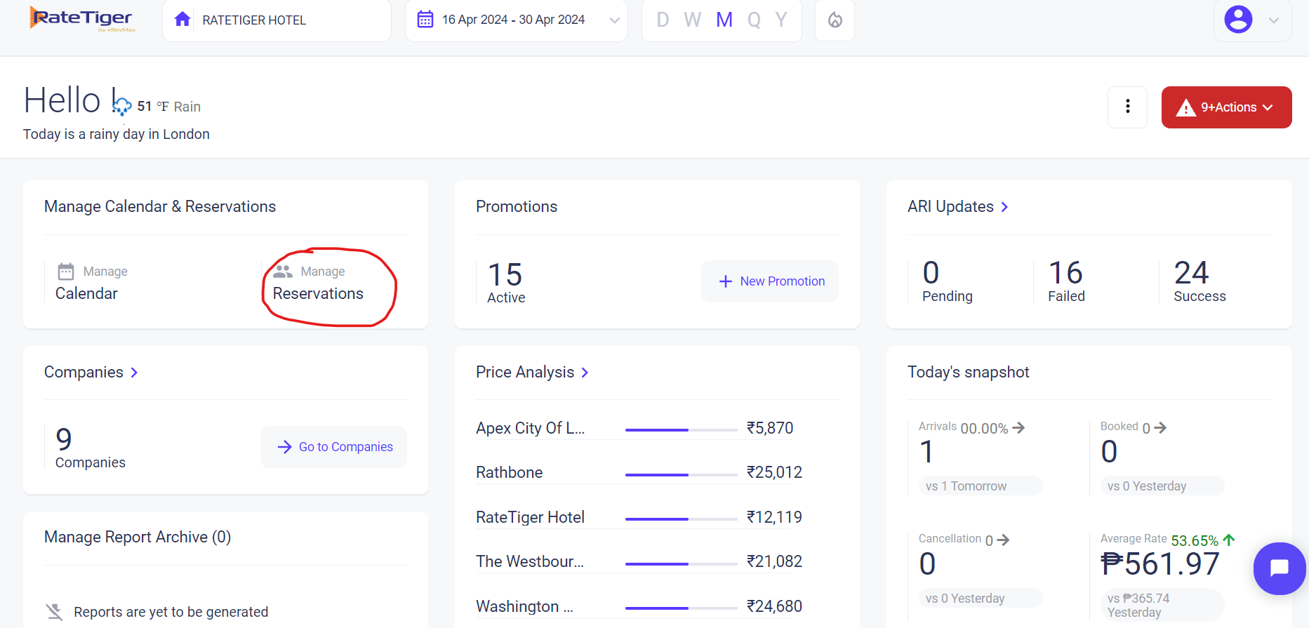 multiple Reporting options eRevMax Knowledge Base