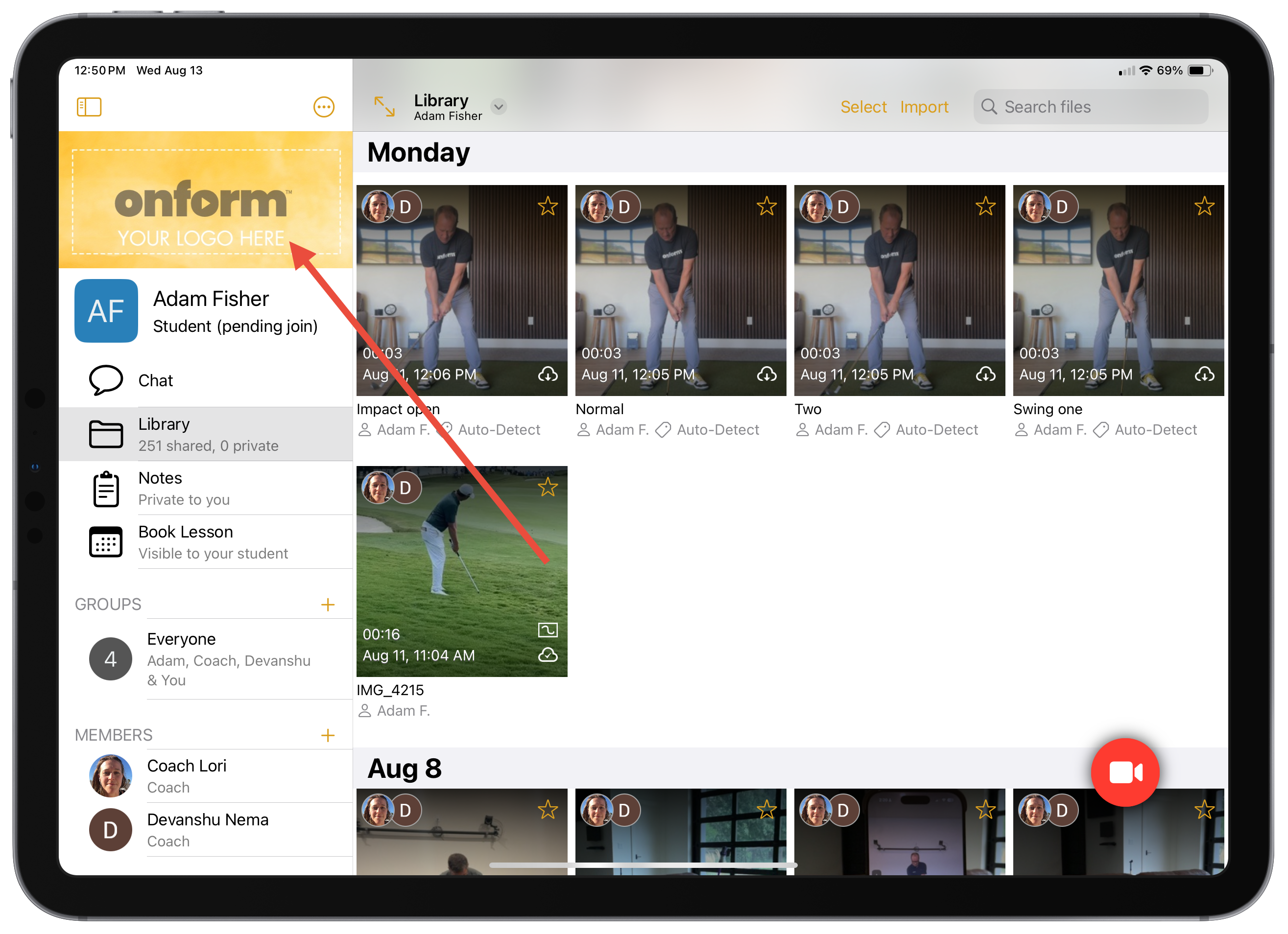 How to Edit Your Profile - Onform Knowledge Base