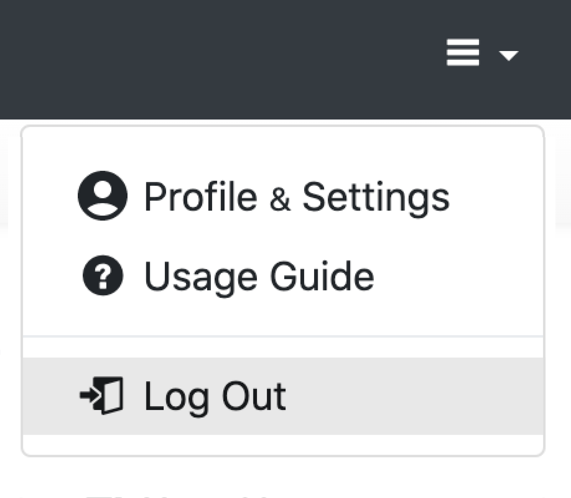 Logging Out - Radiate Knowledge Base