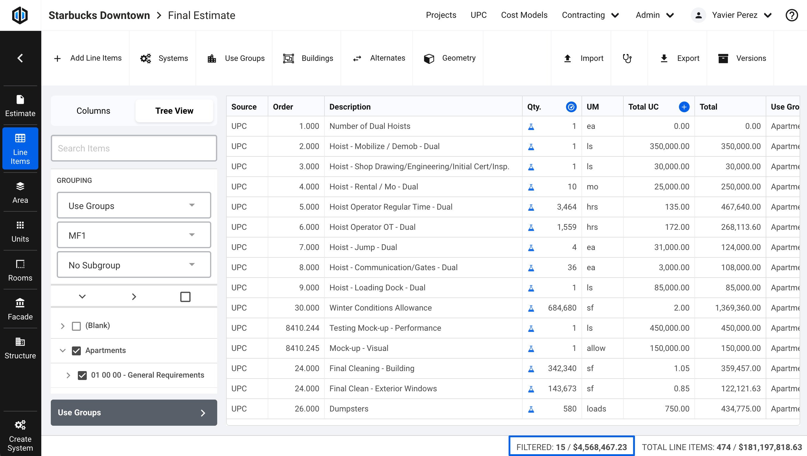 Filtering Line Items - Ediphi Help Center