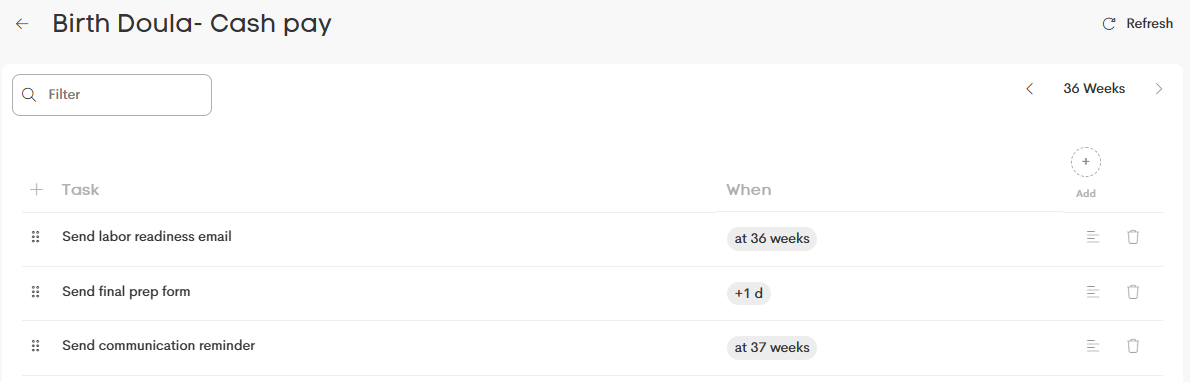 Workflows - Doulado Knowledge Base