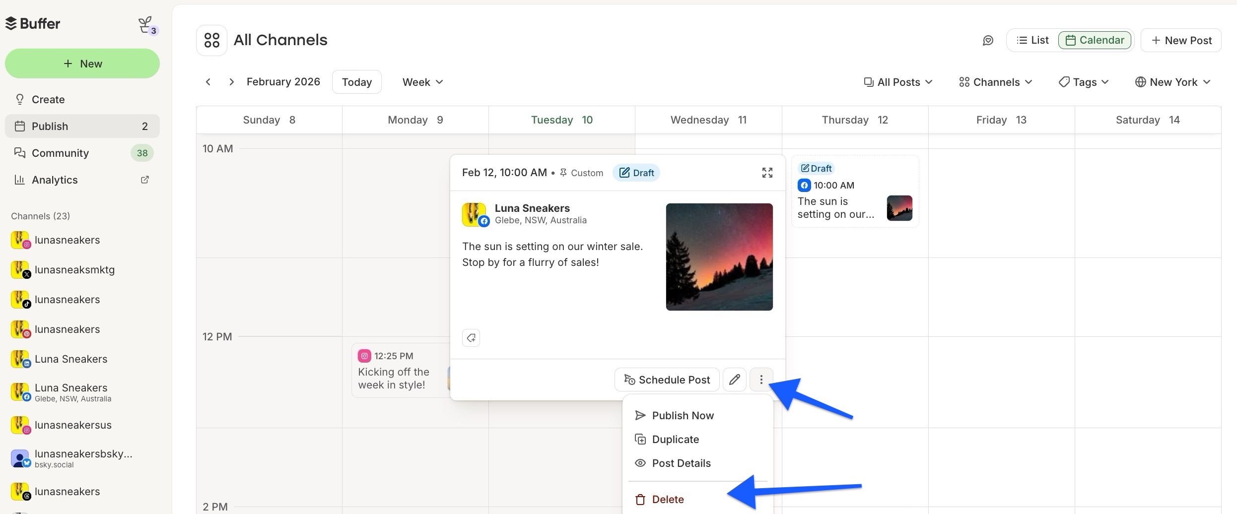 Buffer - Calendar - Delete post option.jpg