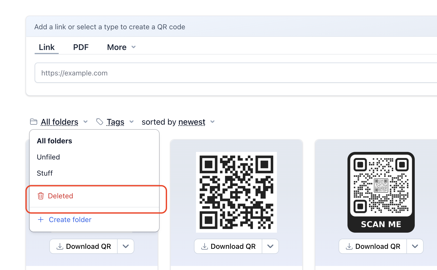 How do I recover a deleted QR code? - Hovercode help center