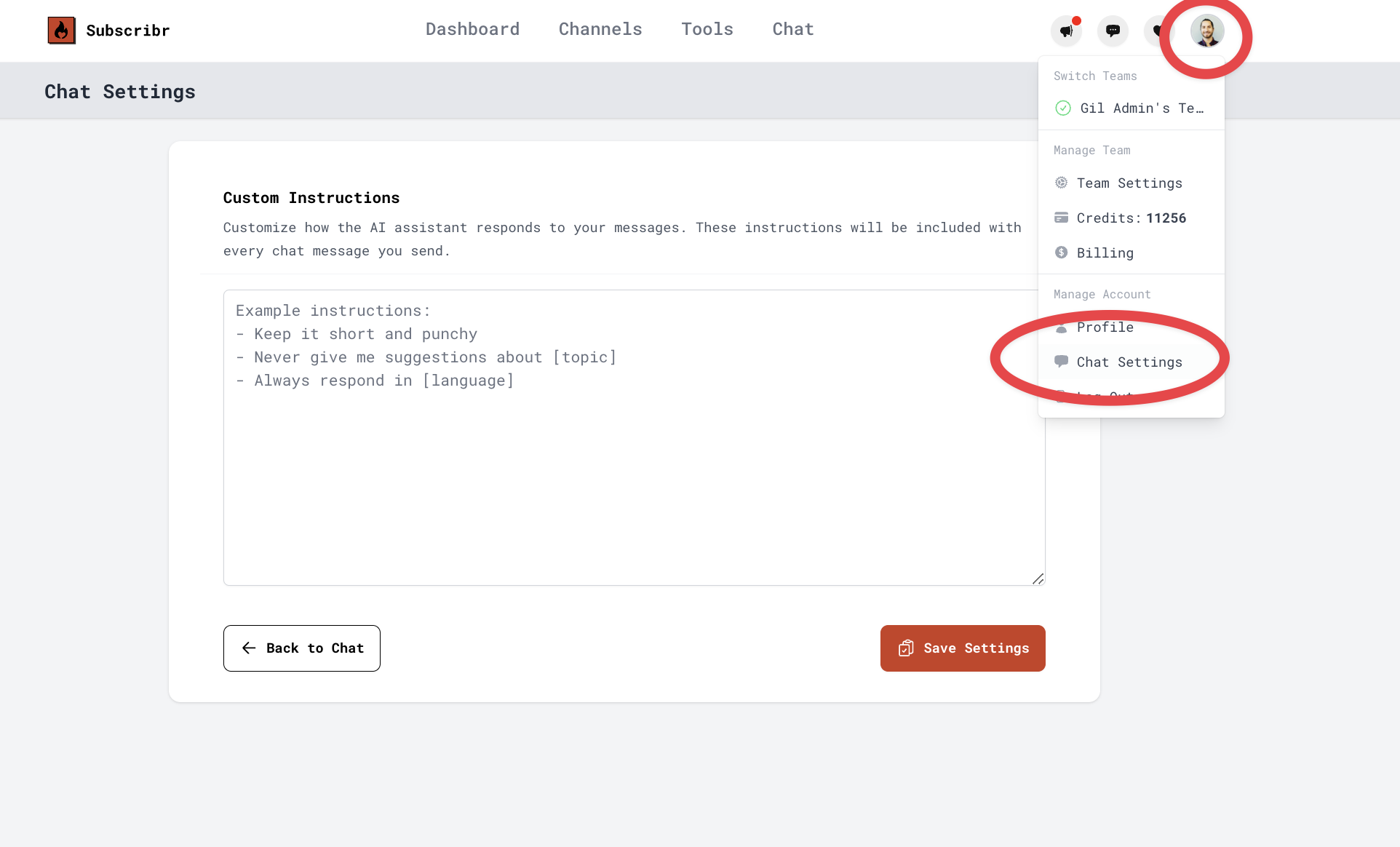 Language Support - Subscribr Help Docs