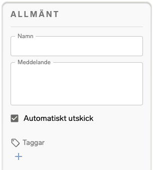 screenshot showing auto sendout setting