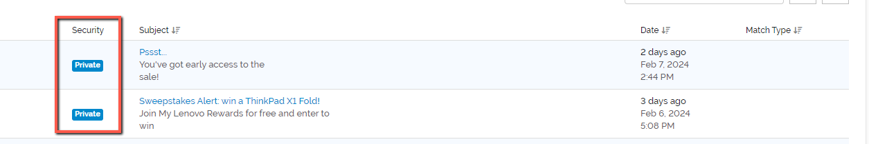 Unmatched Emails Private.png