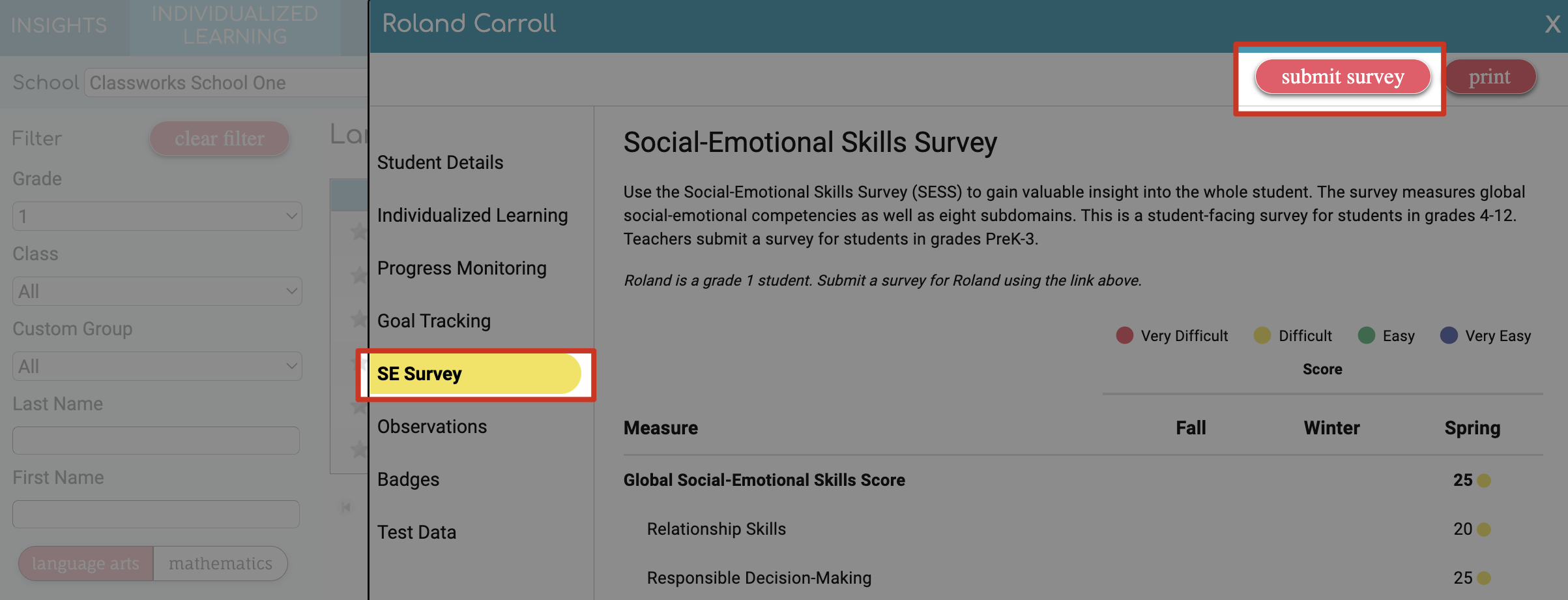 A screenshot of a survey

AI-generated content may be incorrect.