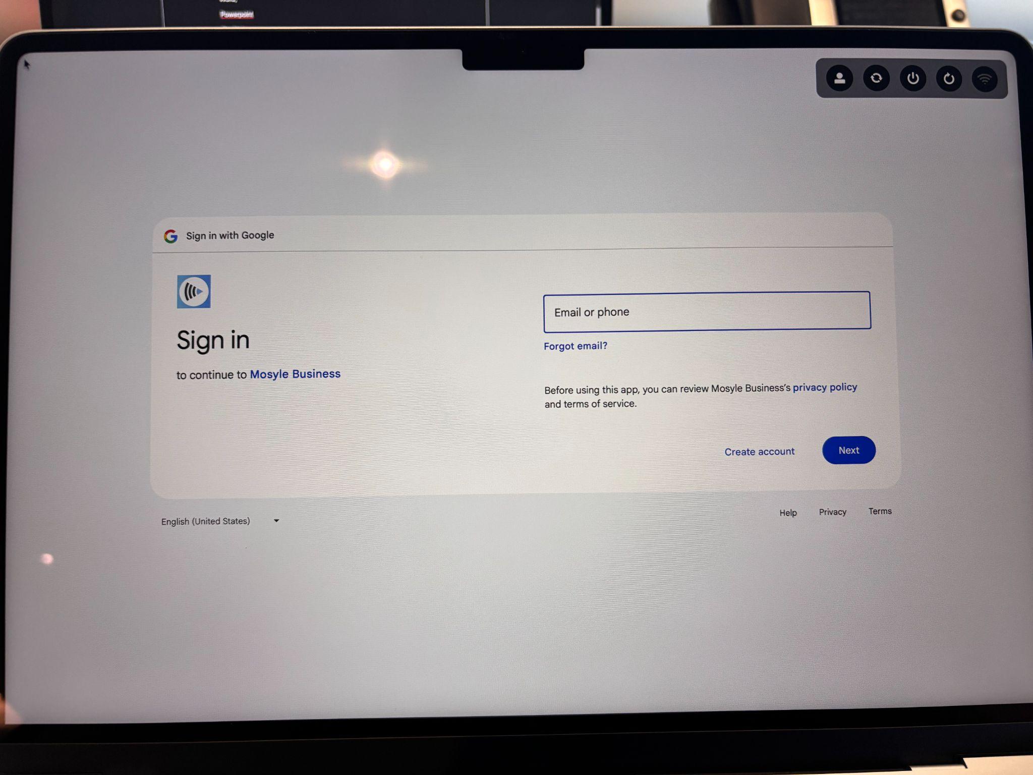A computer screen with a sign in

AI-generated content may be incorrect.