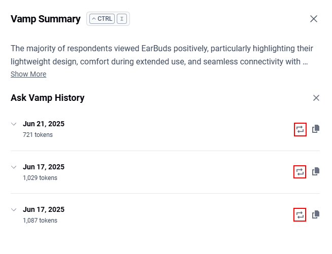 The “Resume” buttons.