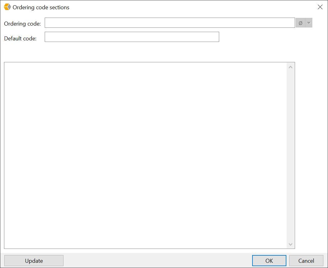 Ordering code sections