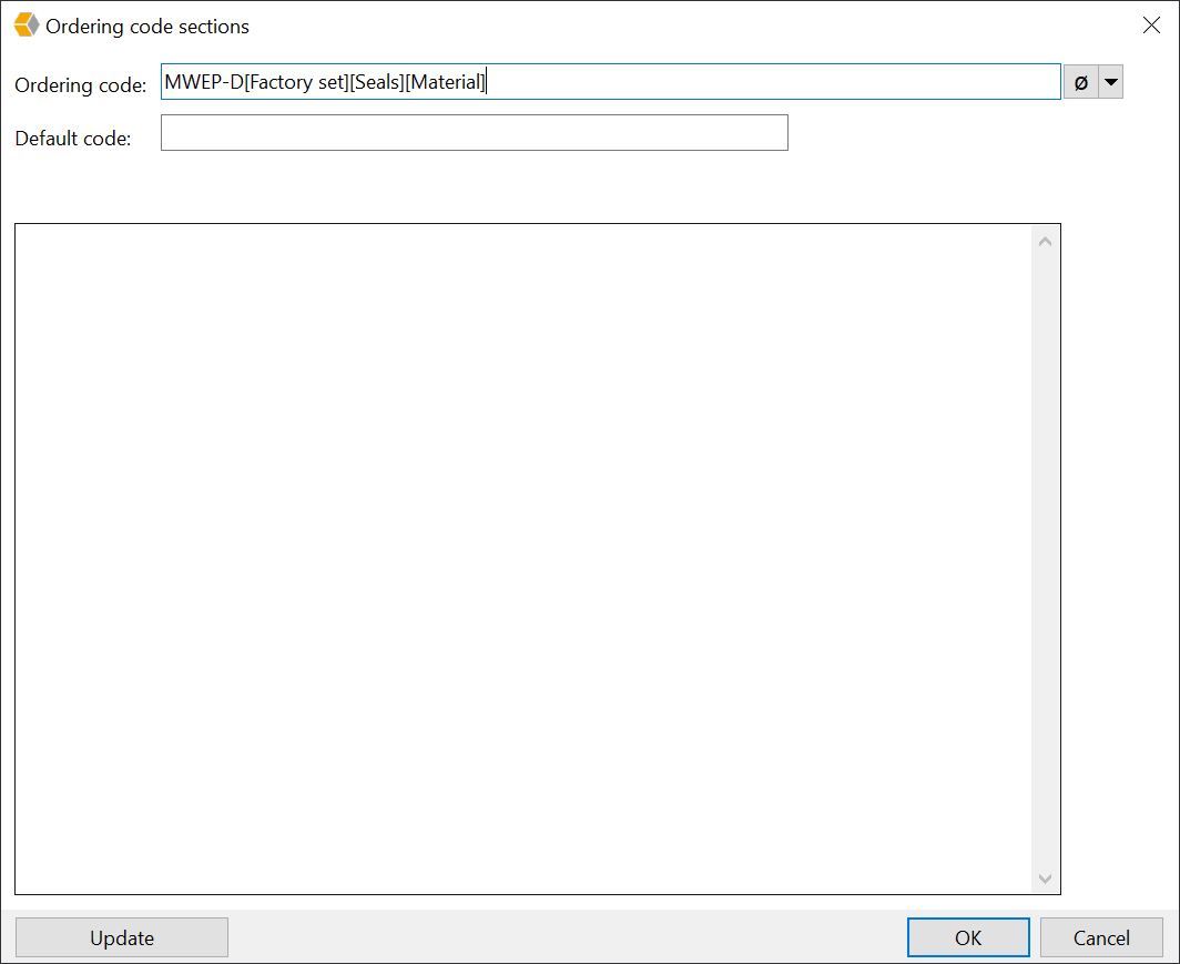 Ordering code sections