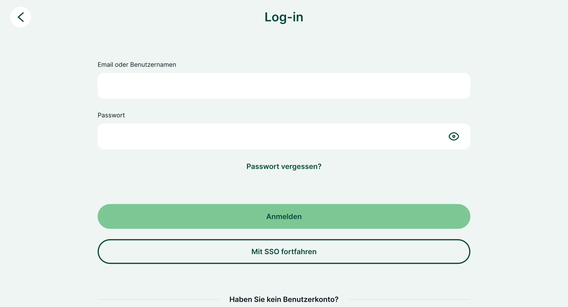 Anmeldung in mobileMAPS