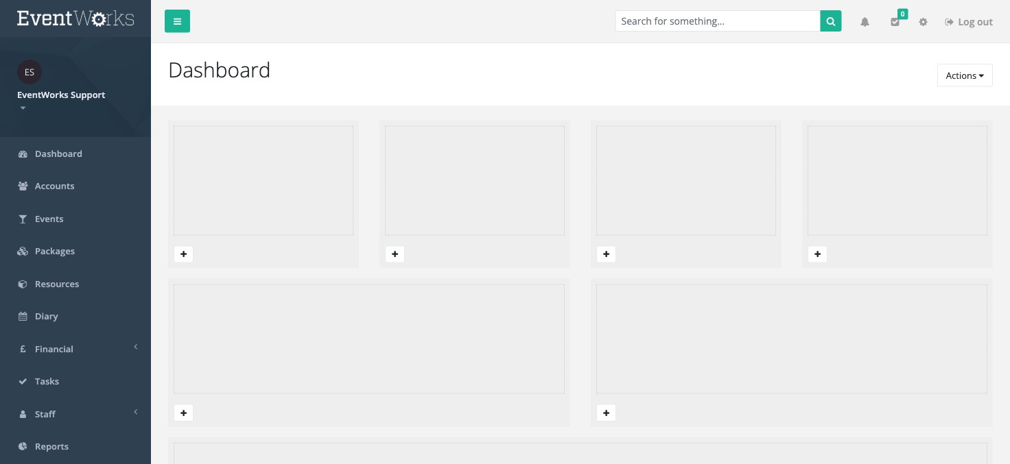 Dashboard edit mode