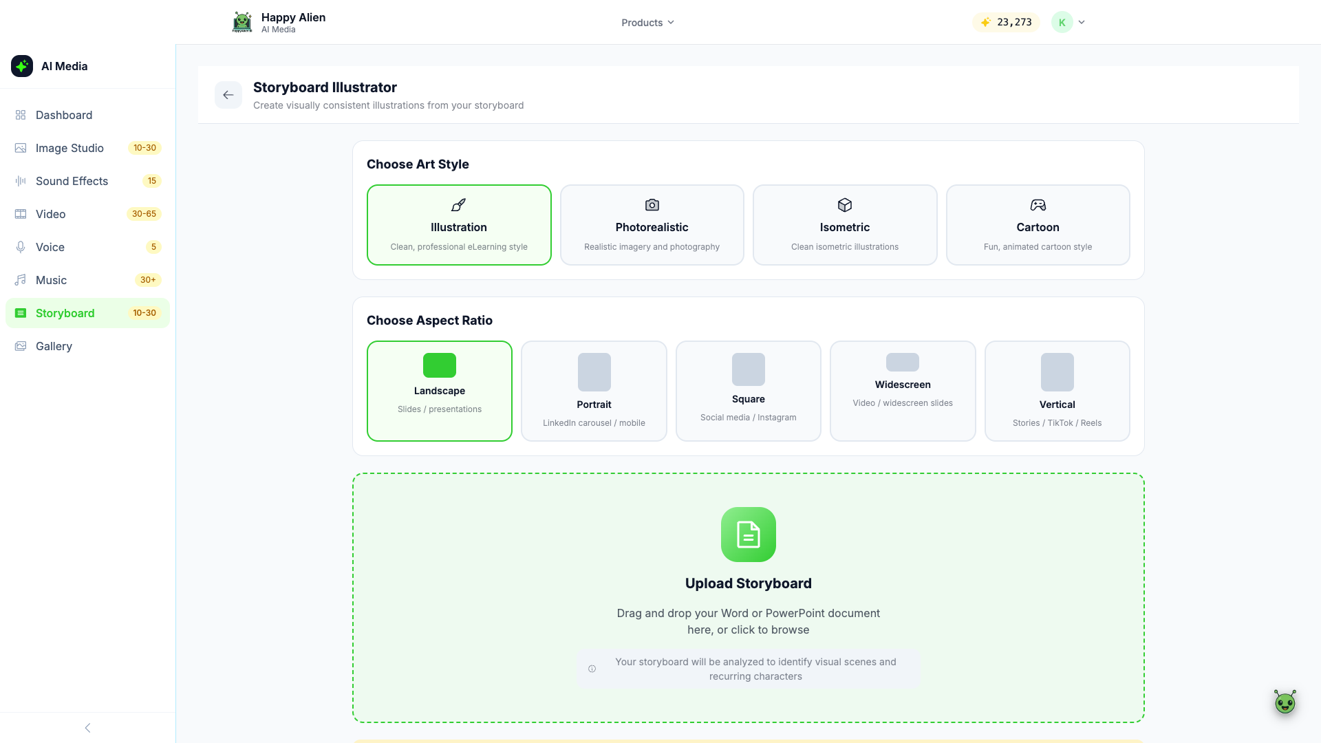 Storyboard Illustrator