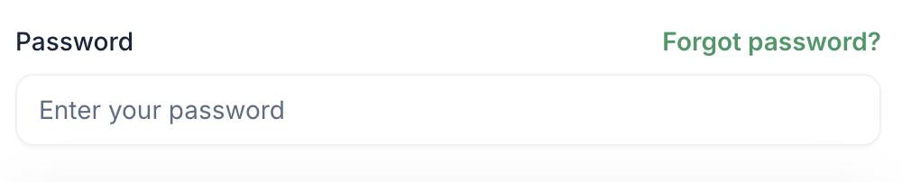 Forgot password link on the Civalta sign-in page